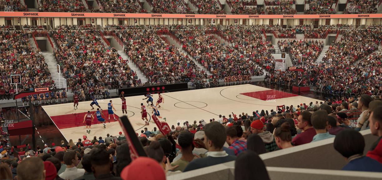 United Center - Section Level I Suite 35 Seat View