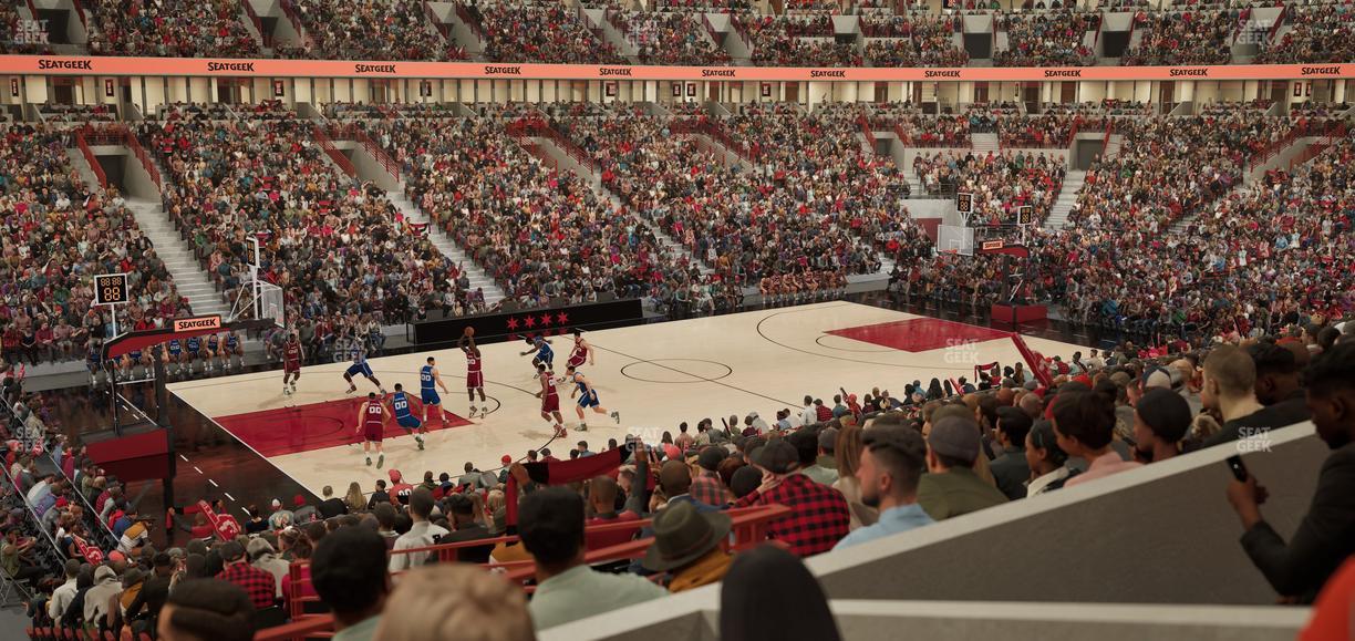 United Center - Section Level I Suite 36 Seat View