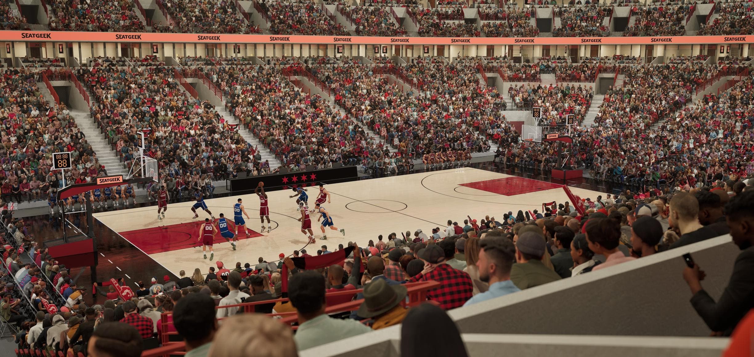 United Center - Section Level I Suite 36 Seat View