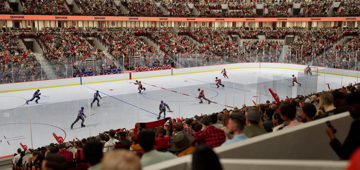 United Center - Section Level I Suite 36 Seat View