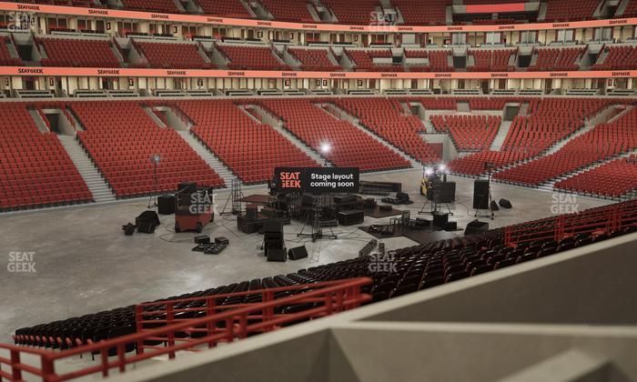 United Center - Section Level I Suite 36 Seat View