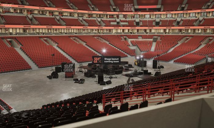 United Center - Section Level I Suite 37 Seat View