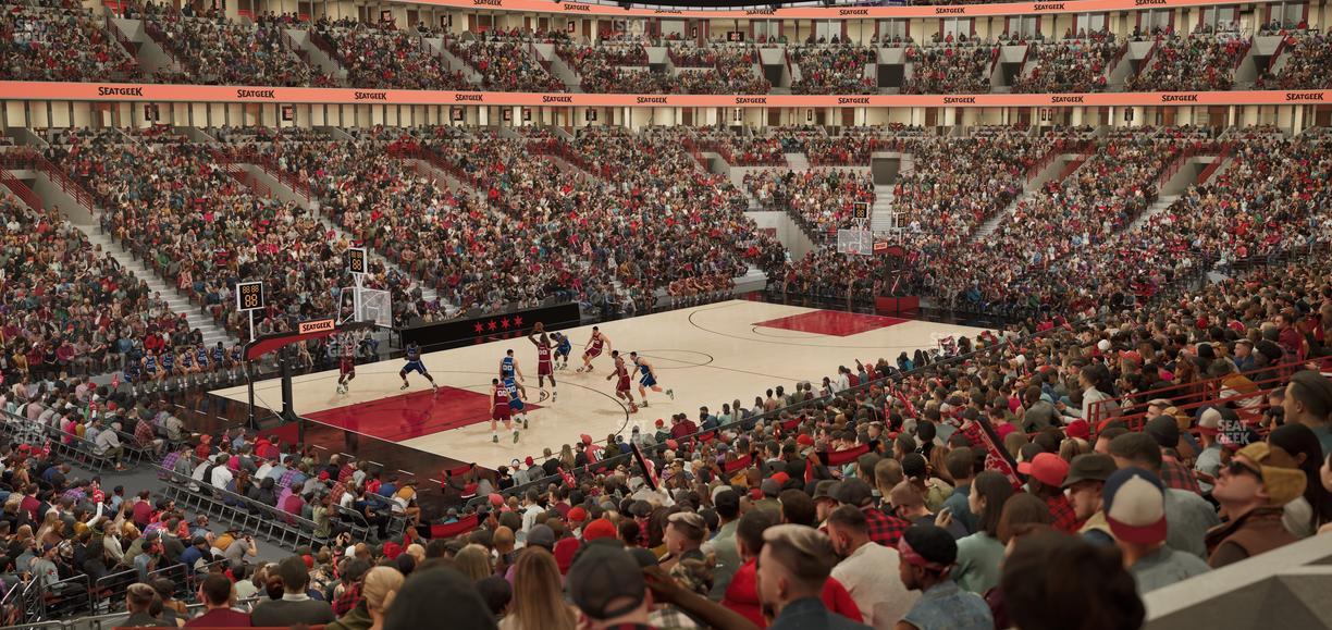 United Center - Section Level I Suite 38 Seat View