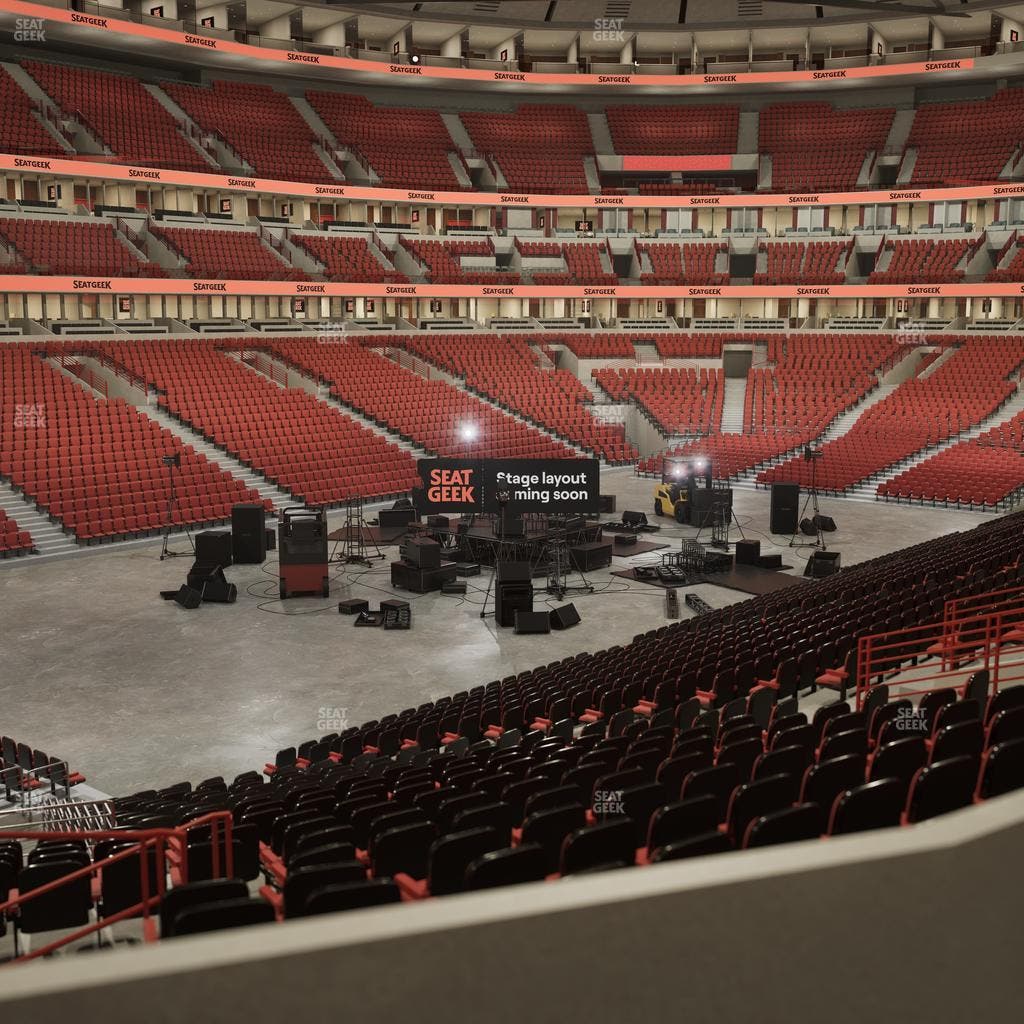 United Center - Section Level I Suite 38 Seat View