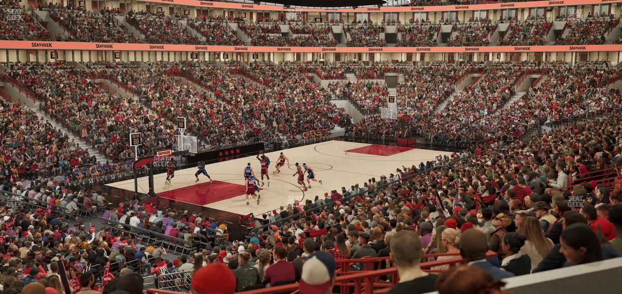 United Center - Section Level I Suite 39 Seat View