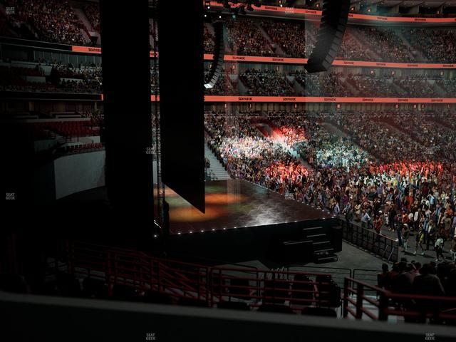 United Center - Section Level I Suite 39 Seat View United Center - Section Level I Suite 39 Seat View