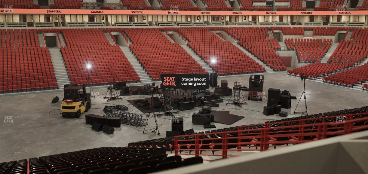 United Center - Section Level I Suite 4 Seat View