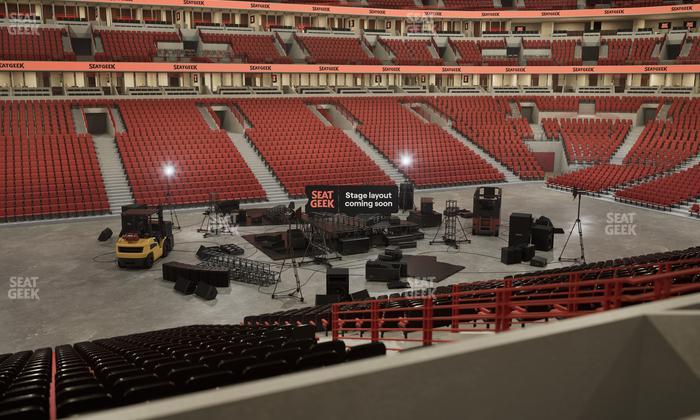 United Center - Section Level I Suite 4 Seat View
