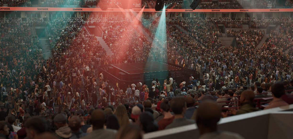 United Center - Section Level I Suite 4 Seat View