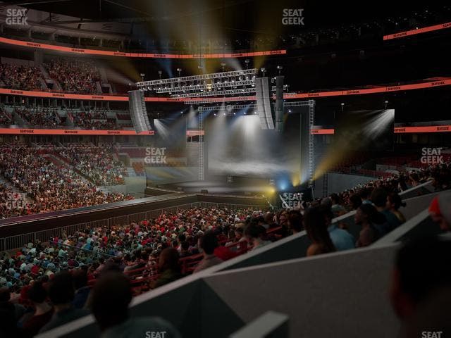 United Center - Section Level I Suite 4 Seat View