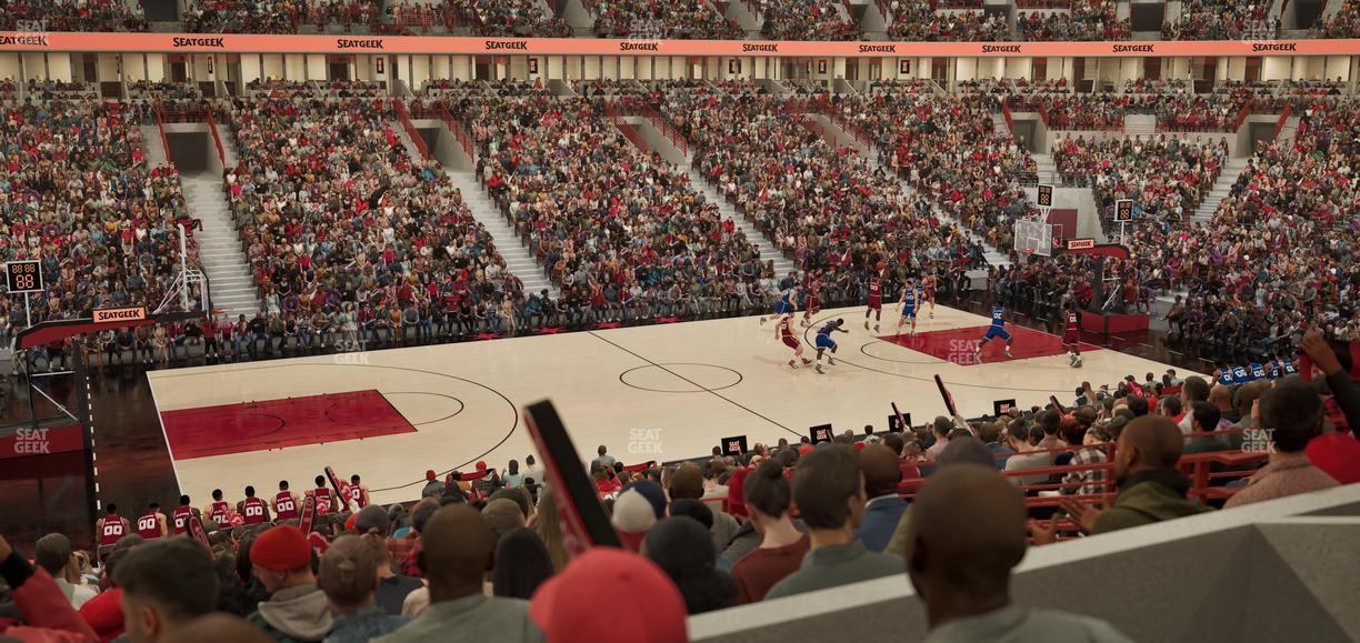 United Center - Section Level I Suite 4 Seat View