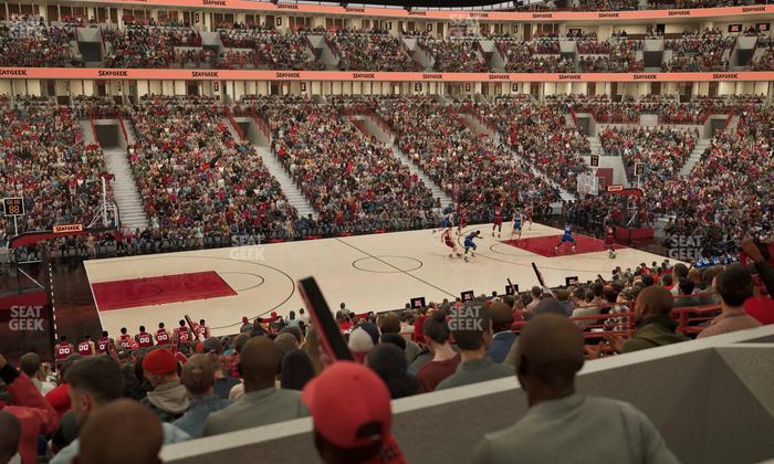 United Center - Section Level I Suite 4 Seat View