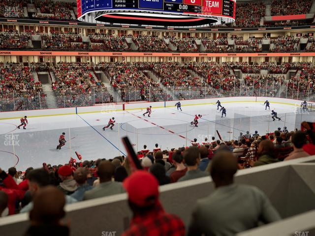 United Center - Section Level I Suite 4 Seat View
