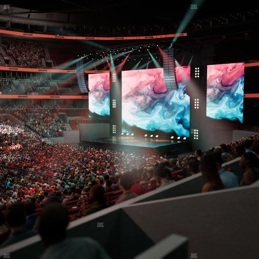 United Center - Section Level I Suite 4 Seat View