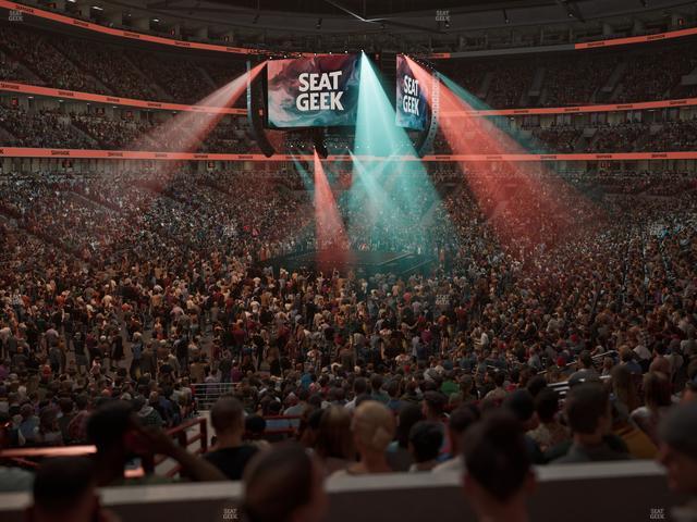 United Center - Section Level I Suite 41 Seat View