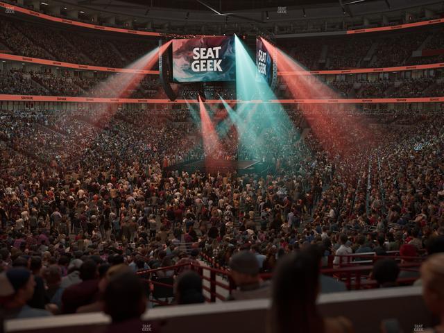 United Center - Section Level I Suite 42 Seat View