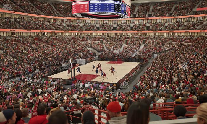 United Center - Section Level I Suite 42 Seat View