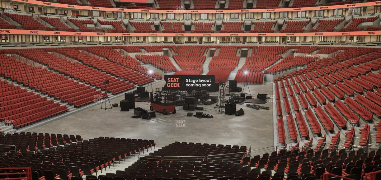 United Center - Section Level I Suite 43 Seat View