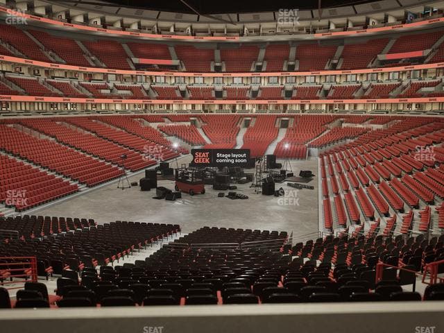 United Center - Section Level I Suite 43 Seat View
