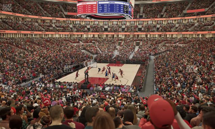 United Center - Section Level I Suite 43 Seat View