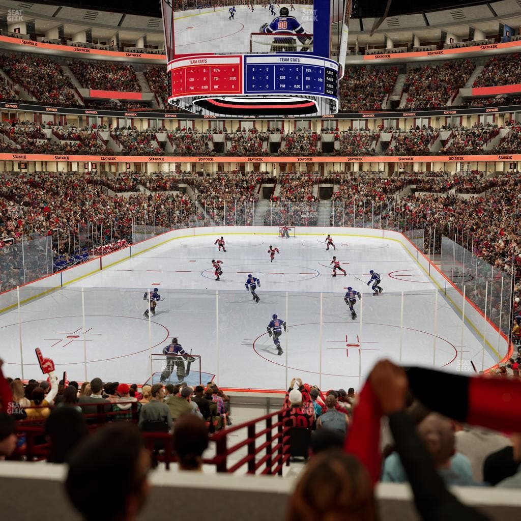 United Center - Section Level I Suite 44 Seat View