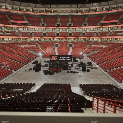 United Center - Section Level I Suite 45 Seat View