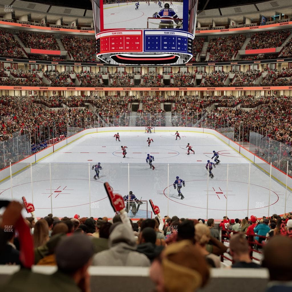 United Center - Section Level I Suite 45 Seat View