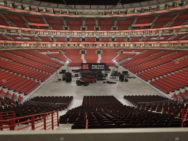 United Center - Section Level I Suite 46 Seat View United Center - Section Level I Suite 46 Seat View