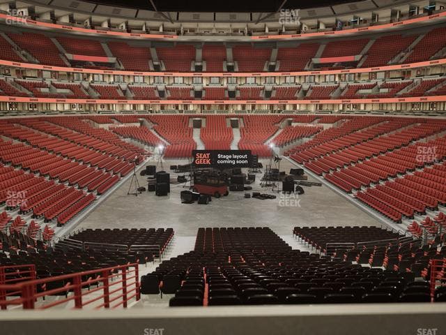 United Center - Section Level I Suite 46 Seat View
