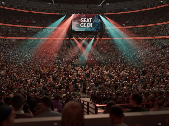 United Center - Section Level I Suite 47 Seat View