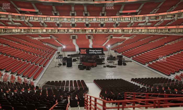United Center - Section Level I Suite 47 Seat View