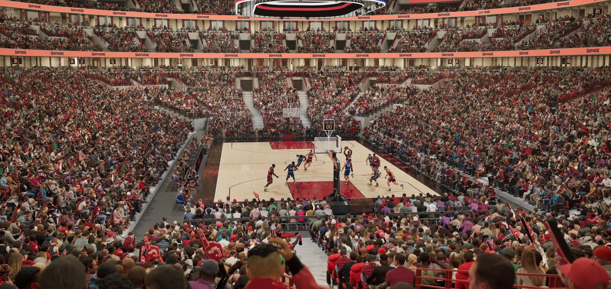 United Center - Section Level I Suite 47 Seat View