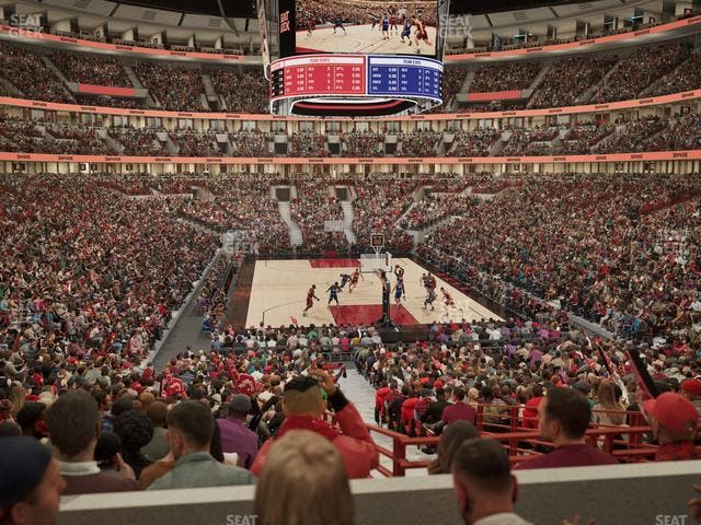 United Center - Section Level I Suite 47 Seat View