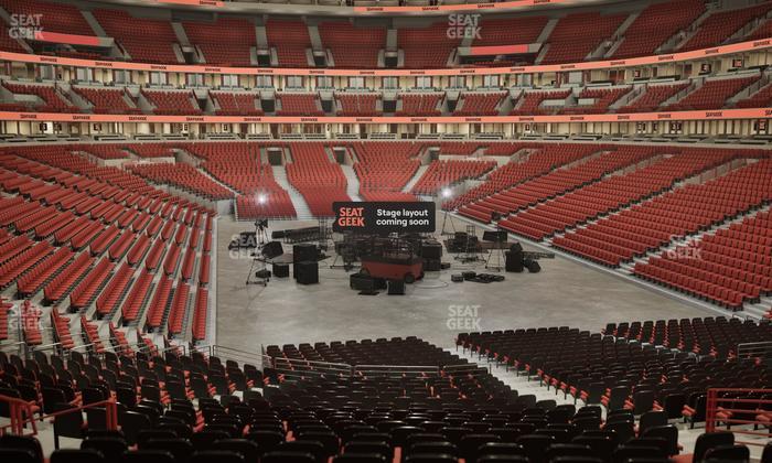 United Center - Section Level I Suite 48 Seat View