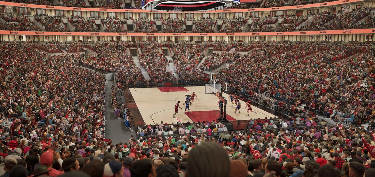 United Center - Section Level I Suite 48 Seat View