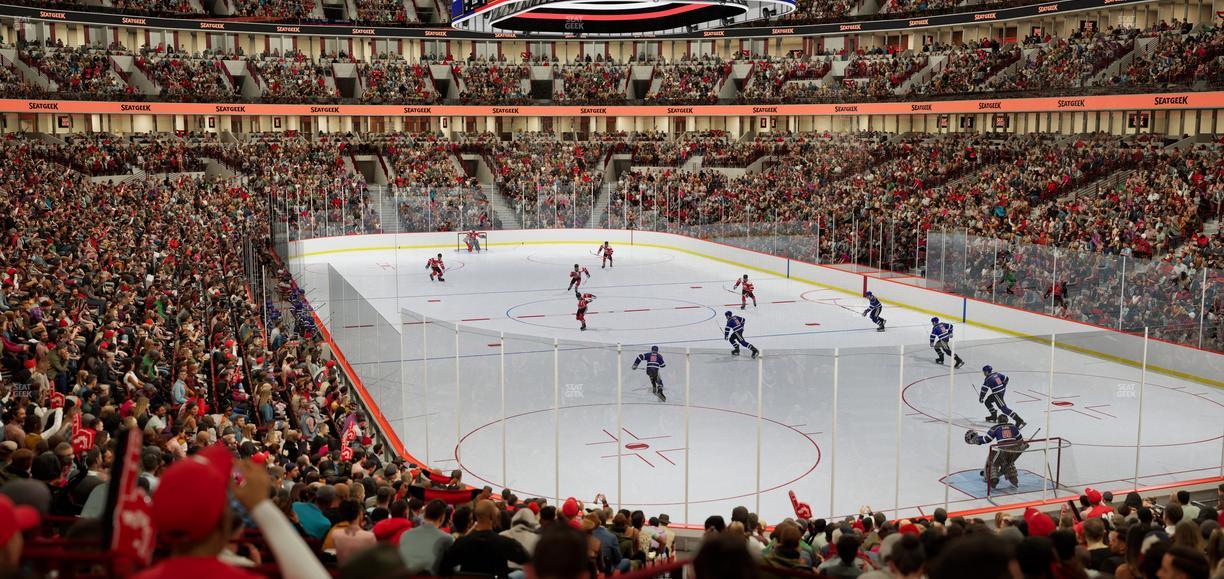 United Center - Section Level I Suite 49 Seat View
