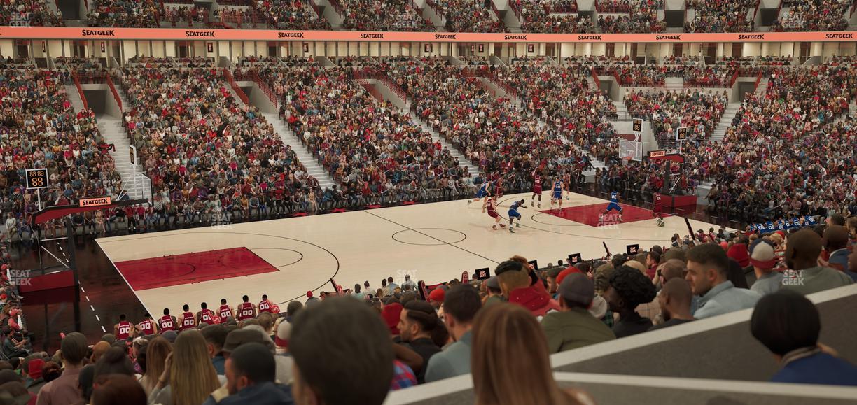 United Center - Section Level I Suite 5 Seat View