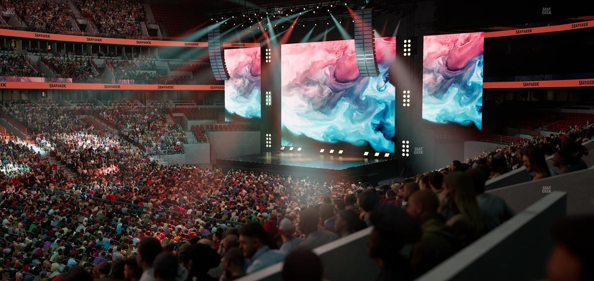 United Center - Section Level I Suite 5 Seat View