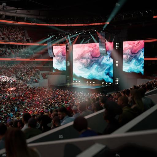 United Center - Section Level I Suite 5 Seat View