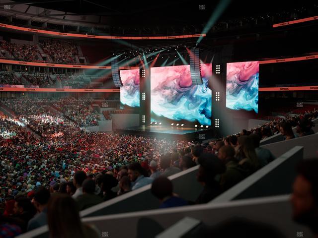 United Center - Section Level I Suite 5 Seat View United Center - Section Level I Suite 5 Seat View