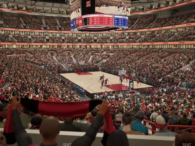 United Center - Section Level I Suite 50 Seat View United Center - Section Level I Suite 50 Seat View