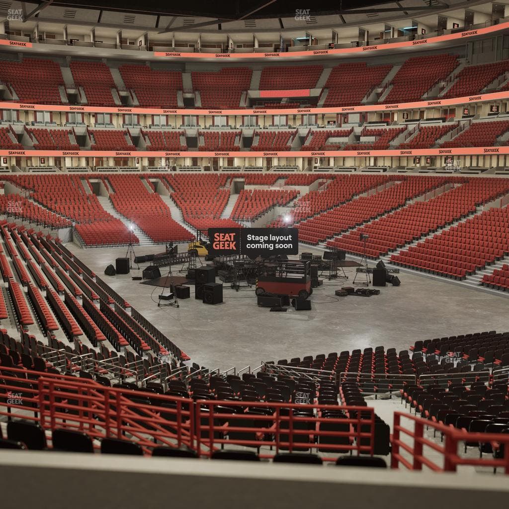 United Center - Section Level I Suite 50 Seat View