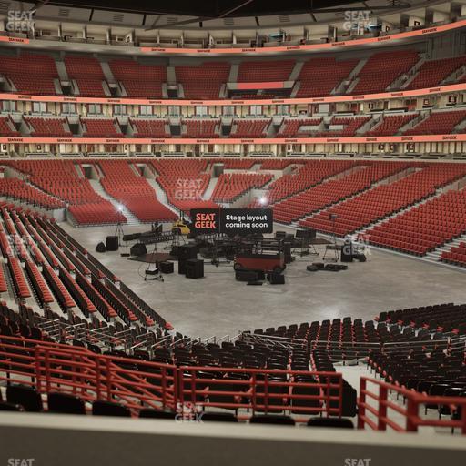 United Center - Section Level I Suite 50 Seat View