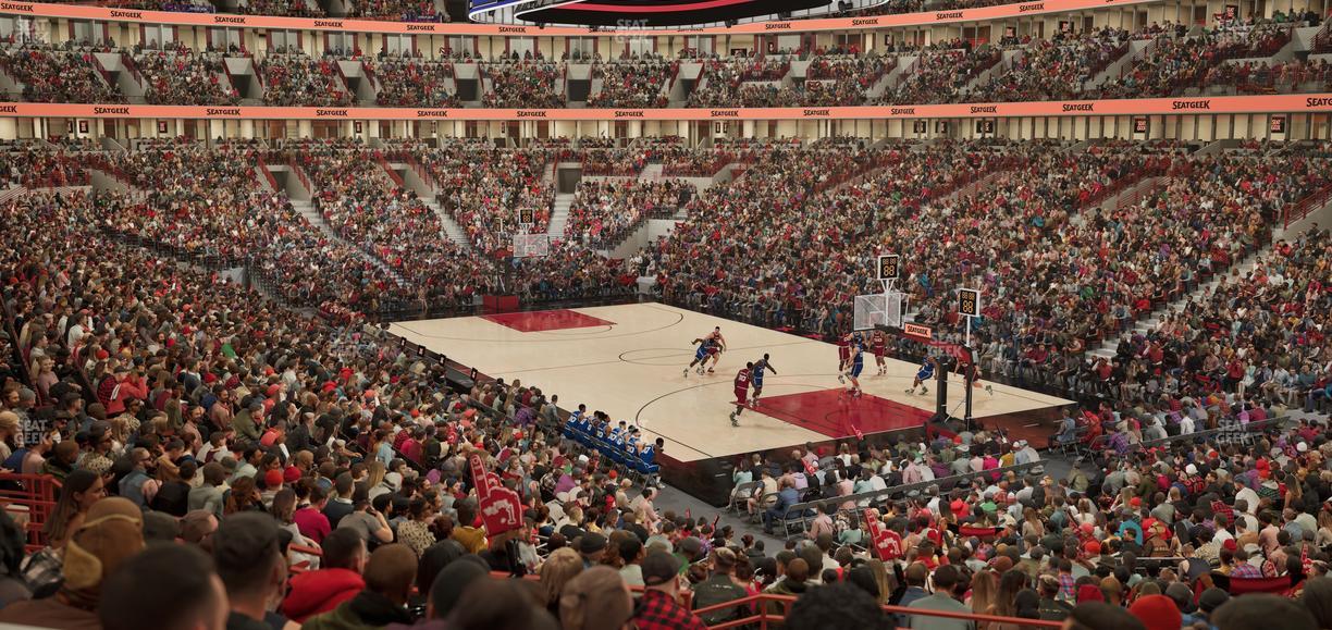 United Center - Section Level I Suite 51 Seat View