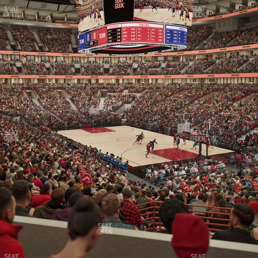 United Center - Section Level I Suite 51 Seat View