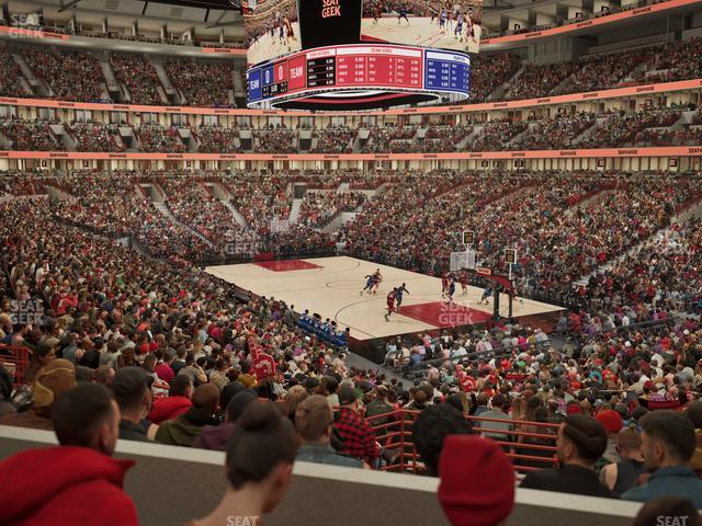 United Center - Section Level I Suite 51 Seat View United Center - Section Level I Suite 51 Seat View