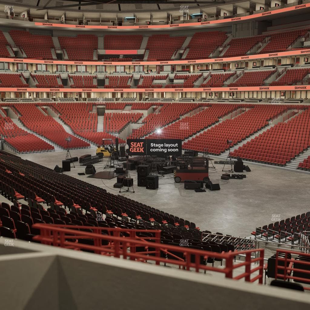 United Center - Section Level I Suite 52 Seat View