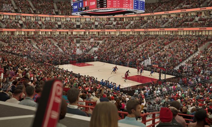 United Center - Section Level I Suite 52 Seat View