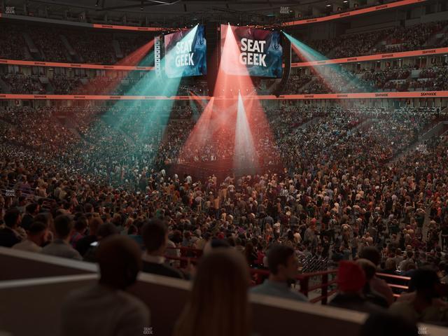 United Center - Section Level I Suite 52 Seat View