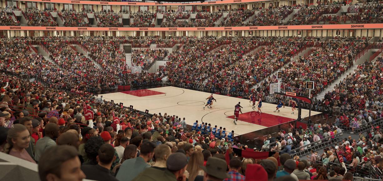 United Center - Section Level I Suite 53 Seat View